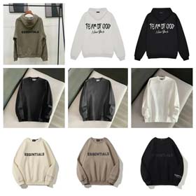 ESSENTIALS Pure cotton American New York limited edition hoodie-2236